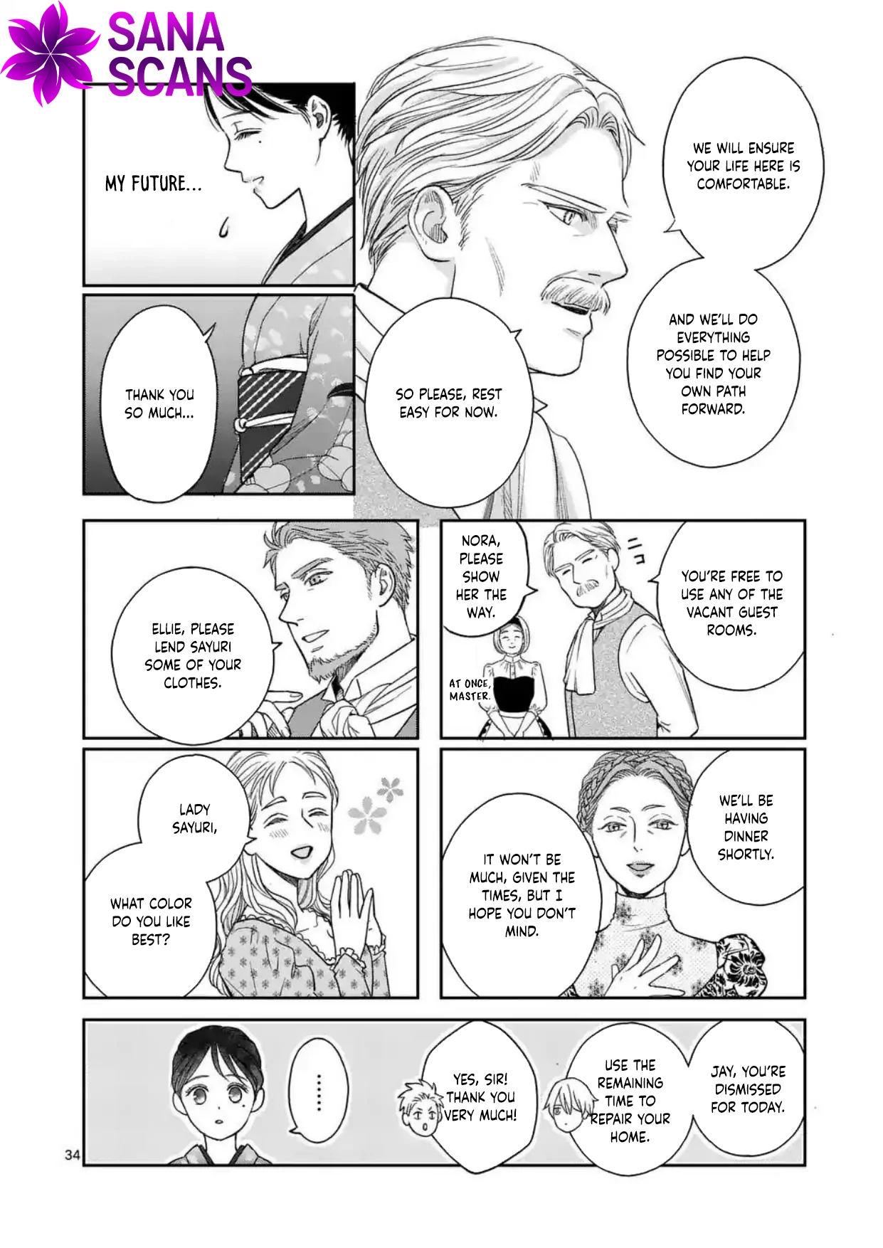 Got summoned to another world by accident, so I’ll just make Japanese sweets. Chapter 1 Page 34